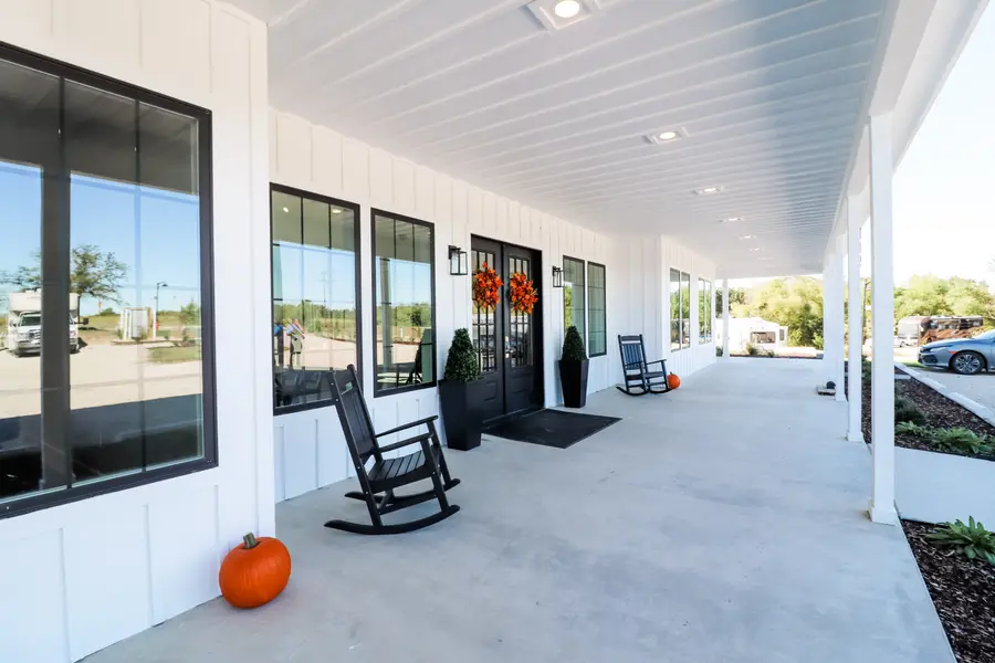 Farmhouse Patio at Sugar Hill RV Resort, Anna, TX